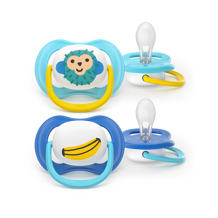 Produse nou-nascut - PHILIPS SCF080/26 Avent Ultra Air, suzeta, 6 - 18 luni, 2 buc