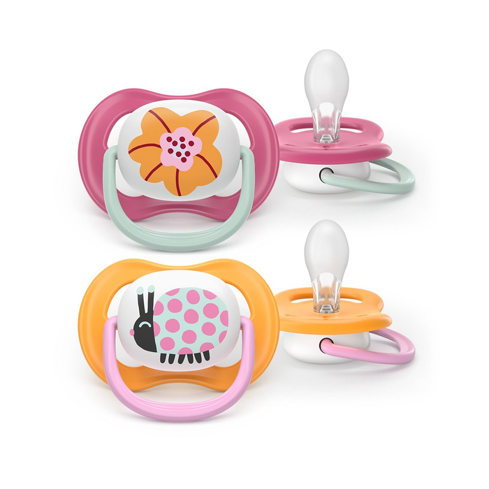 Produse nou-nascut - PHILIPS SCF080/27 Avent Ultra Air, suzeta, 6 - 18 luni, 2 buc