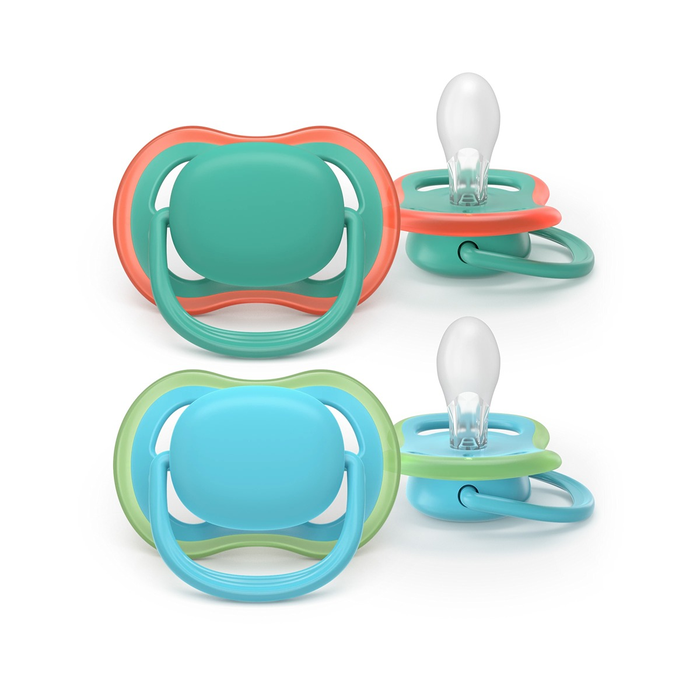Produse nou-nascut - PHILIPS SCF087/10 Avent Ultra Air, suzeta, 6 - 18 luni, 2 buc