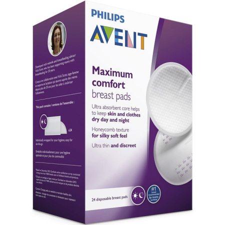PHILIPS SCF254/24 Avent, tampoane mamare, 24 buc