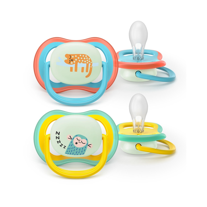 Produse nou-nascut - PHILIPS SCF376/32 Avent Ultra Air, suzeta, 18 luni +, 2 buc