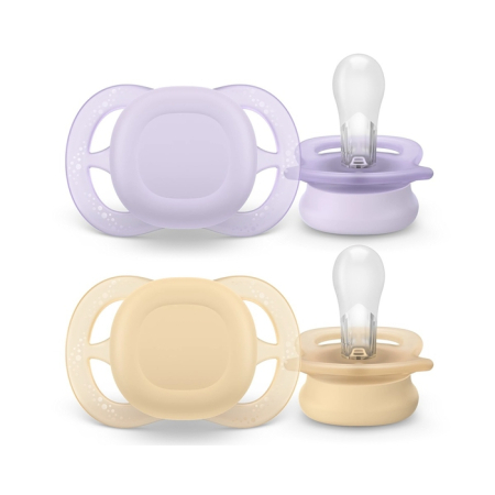 Produse nou-nascut - PHILIPS SCF075/11 Avent Ultra Start, suzeta, 0 - 2 luni, 2 buc