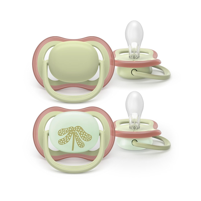Produse nou-nascut - PHILIPS SCF087/18 Avent Ultra Air, suzeta, 6 - 18 luni, 2 buc
