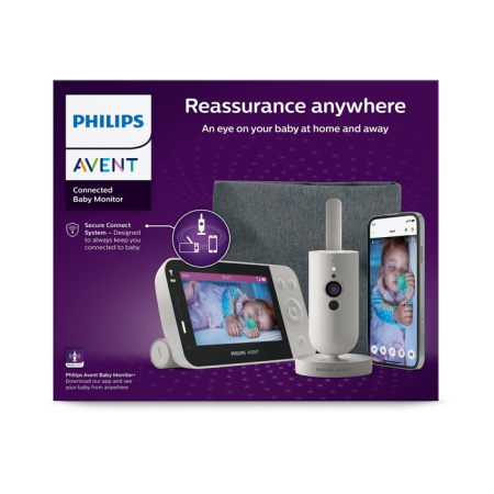Produse nou-nascut - PHILIPS SCD953/26 Avent Baby Monitor, monitor video, 1 buc