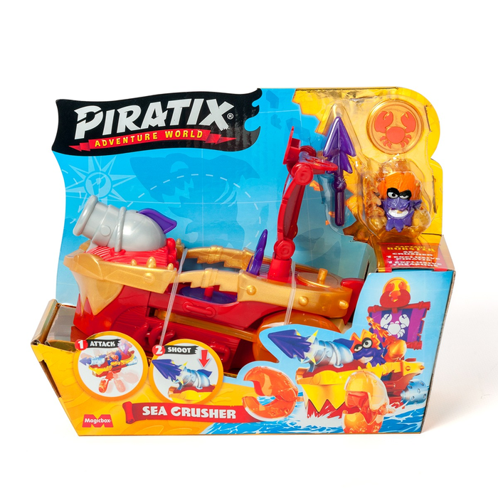 Jucarii Creative - PIRATIX Sea Crusher, set de joaca