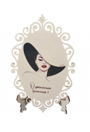 Martie - Plachetă decorativă "O primăvară frumoasă!" - un cadou delicat și plin de farmec, perfect pentru a celebra Ziua Internațională a Femeii!