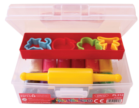 Plastelina - Plastilină 12×31 g Plastinica DACO