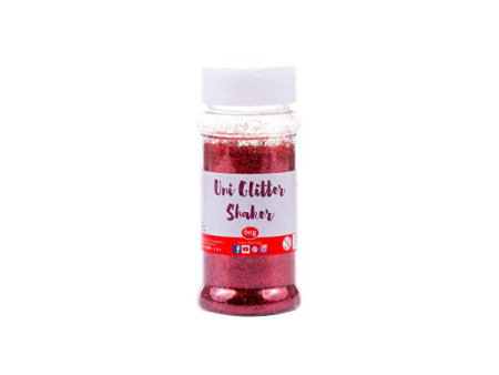 Hobby - Pudră glitter Monosărăriță roșu DACO