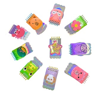 Carnetele - Carnetel 3D cu pagini color– Mix 1