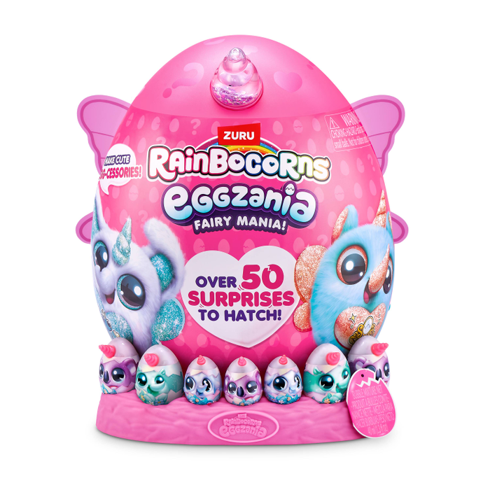 Jucarii de plus - RAINBOCORNS plusuri, jucarie de plus, Eggzania Fairy Mania