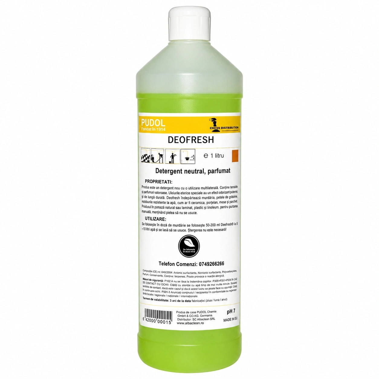 Detergenti profesionali - DEOFRESH Detergent cu parfum 1 l
