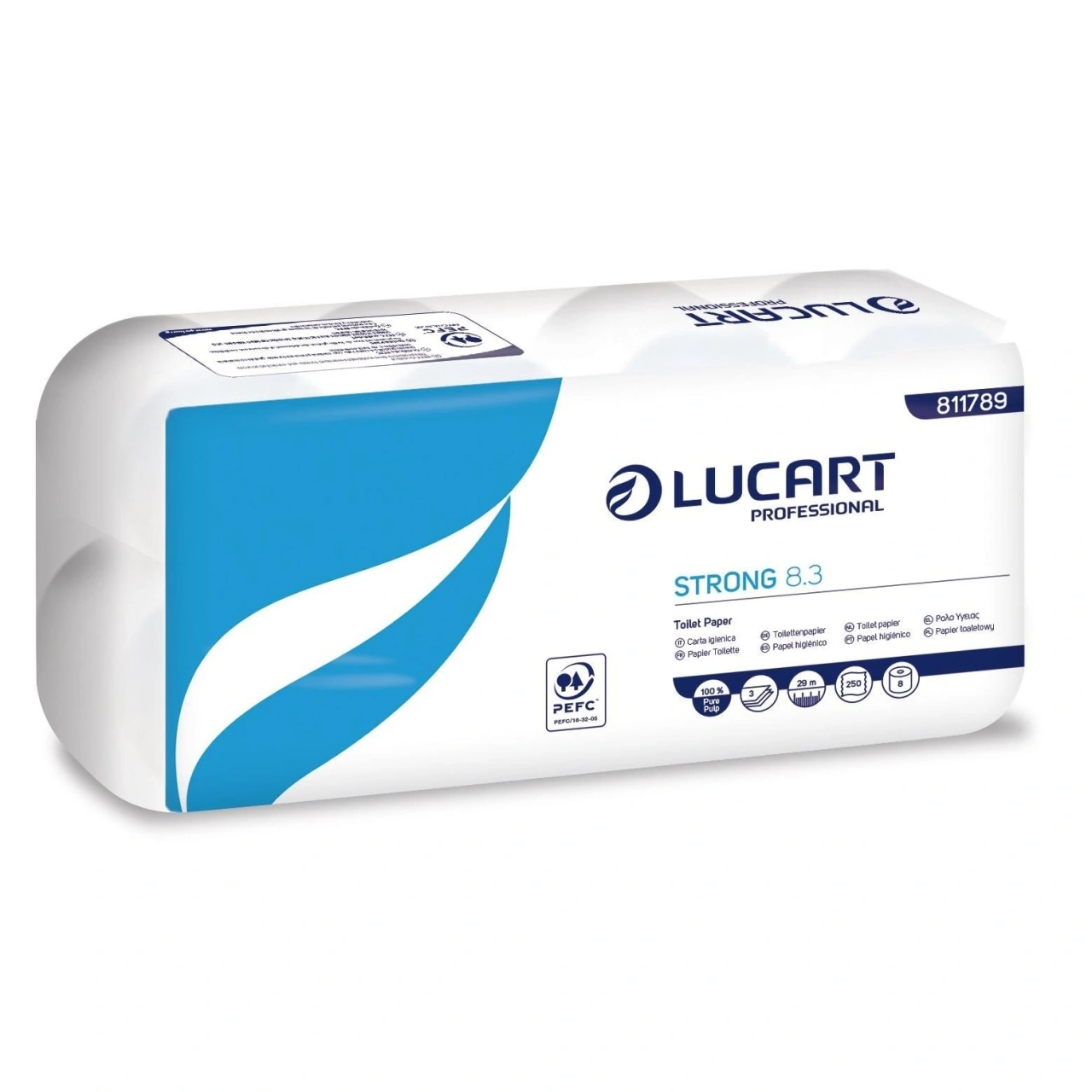 Detergenti profesionali - Hartie Igienica Lucart Strong 8,3