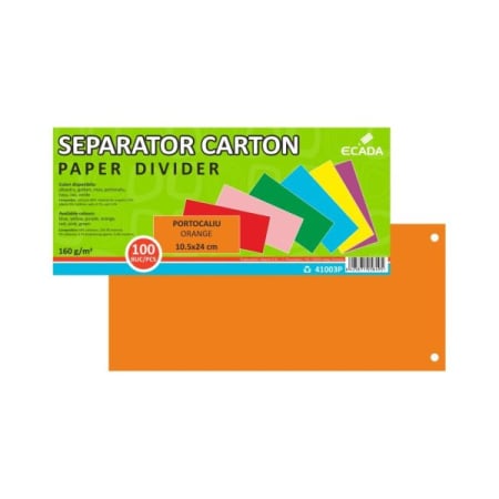 Folii protectie , mape, dosare - Separator carton set 100