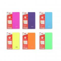 Caiete A5 - Set 2 caiete A5 cu 4 subiecte 120 file (60 Patratele-60 linii)