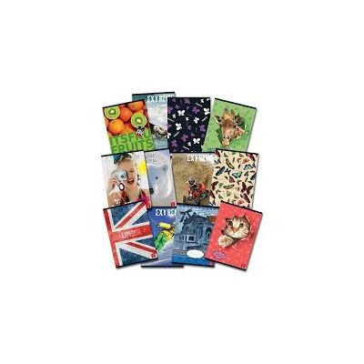 Caiete A5 - Set 10 caiete A4 PATRATELE 80 file