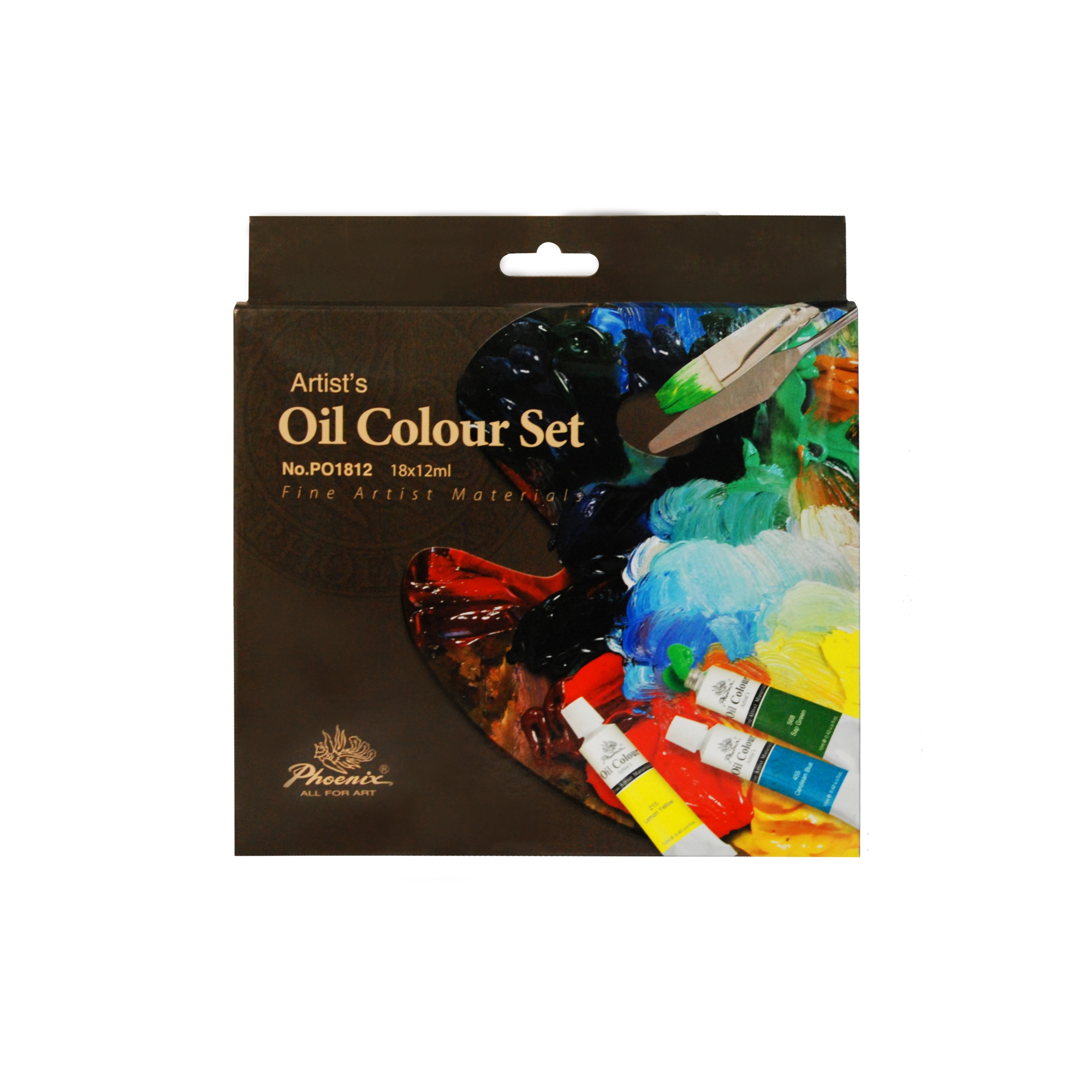 Seturi culori ulei - Set 18x12ml culori ulei Phoenix