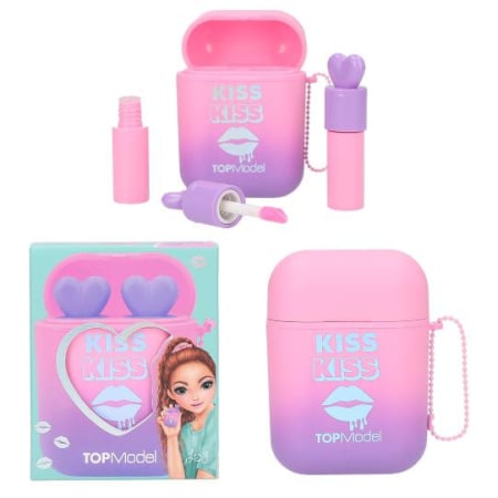 Produse TOP MODEL - Set 2 Luciu de Buze Casti Beauty&Me Top Model