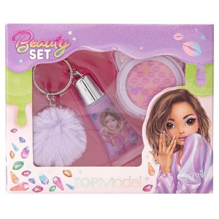 Produse TOP MODEL - Set cosmetice cu luciu de buze si fard de pleoape Beauty and Me Top Model