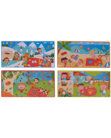 Joc-puzzle de asociere APLI - Anotimpuri [1]