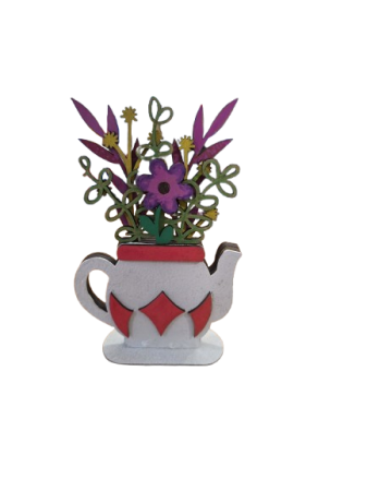 Seturi Creative - SET CREATIV SCC020 CEAINIC CU FLORI