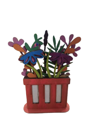 Seturi Creative - SET CREATIV SCC023 GHIVECI CU FLORI - Copie