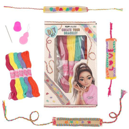 Produse TOP MODEL - Set Creativitate Bratari DIY Top Model