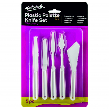 Pictura - Set cutite pictura Mont Marte 5 buc/set - Plastic