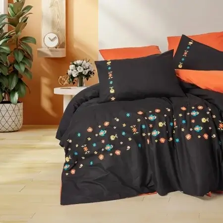 Produse Casa - Set lenjerie Cotton Box Liker Kiremit
