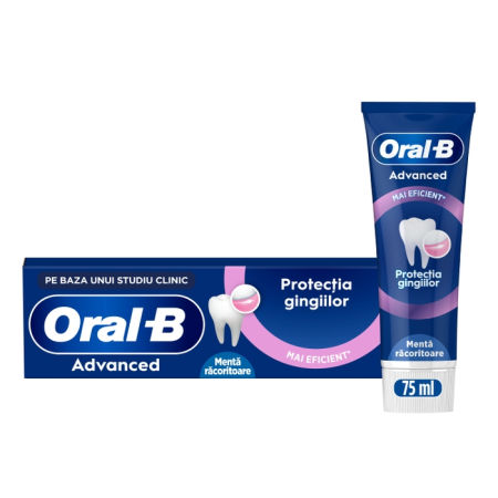 Ingrijire Personala - ORAL-B Advanced, pasta de dinti, Gum protection, menta, 75 ml