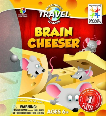 Jucarii si Seturi Creative - Smart Games - Brain Cheeser, joc de logica cu 48 de provocari, 6+ ani
