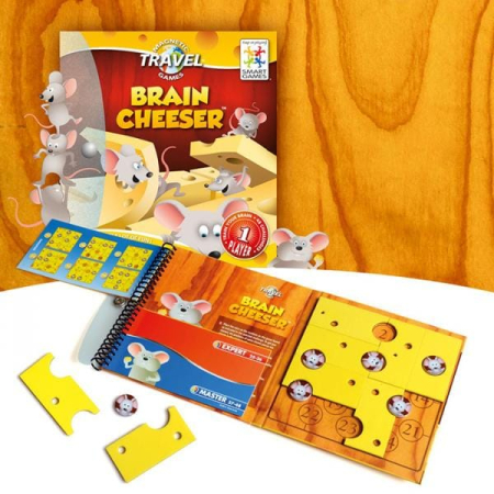 Smart Games - Brain Cheeser, joc de logica cu 48 de provocari, 6+ ani [1]