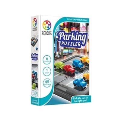 Jucarii si Seturi Creative - Smart Games - Parking Puzzler, , joc de logica cu 60 de provocari, 6+ ani