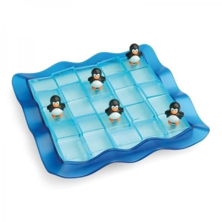 Smart Games - Penguins on Ice, joc de logica cu 100 de provocari, 6+ ani [1]