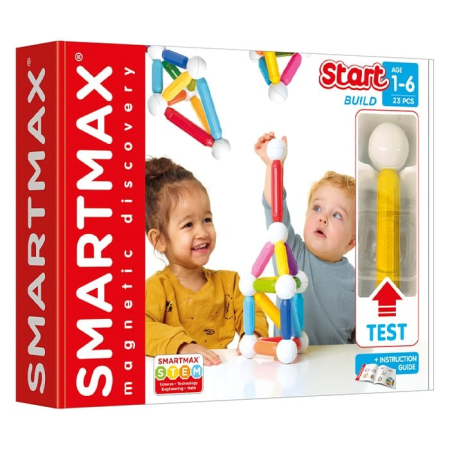 Jucarii Magnetice - SMARTMAX SET EDUCATIV START, 2-3 ani +, 23, Multicolor, 2 - 3 ani