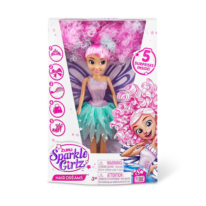 Jucarii interactive - SPARKLE GIRLZ, set de joaca, Hair Dreams