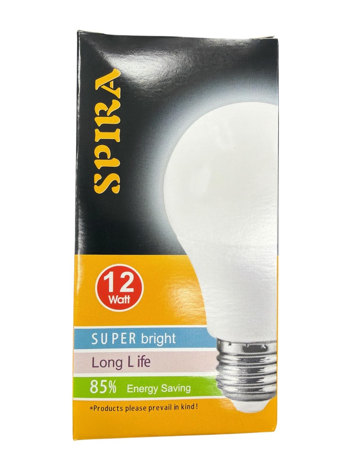 Produse de iluminat - SPIRA 12 W, bec LED, E27, 720 lm, lumina rece 6500K, 1 buc