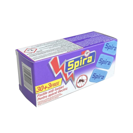 Pastile de tantari - SPIRA Pastile anti-tantari, repelent, 33 de bucati la pret de 30