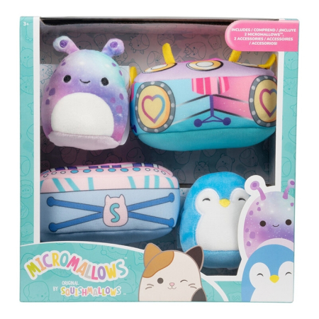 SQUISHMALLOWS set accesorii, jucarie plus, diverse modele [3]