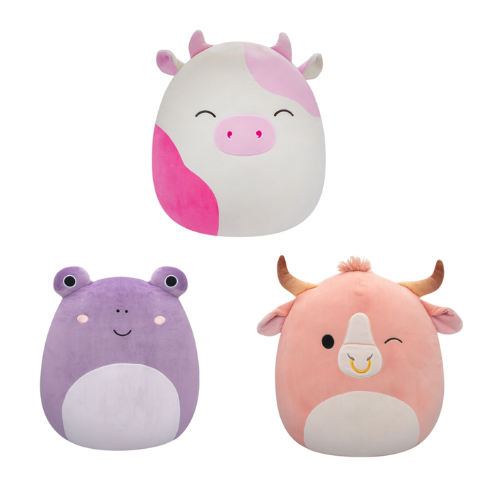 Jucarii de plus - SQUISHMALLOWS Squad 18, A, jucarie de plus, 40 cm, diverse modele