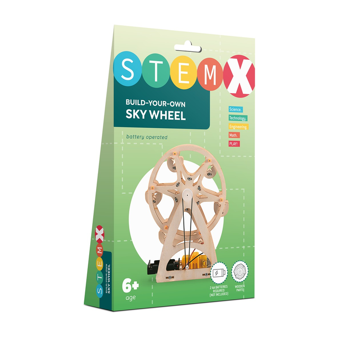 Jucarii interactive - Stemx Construieste roata, set de constructie