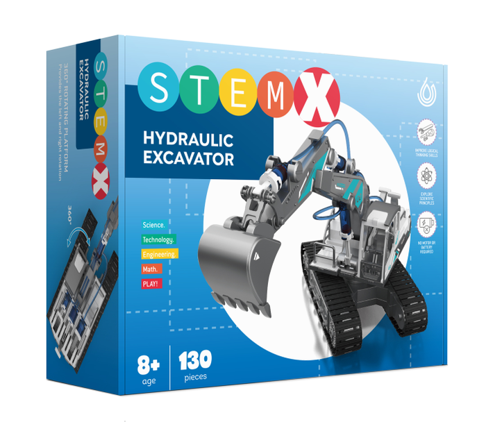 Stemx, set de constructie, Excavator hidraulic
