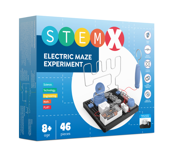 Jucarii Creative - Stemx, set de constructie, Experiment labirint electric