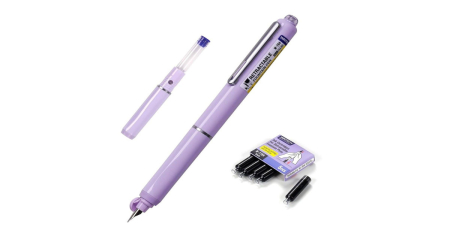 Penite, tocuri si stilouri - Stilou CLICK WRITECH + 5 rezerve
