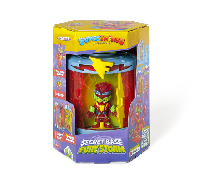 SUPERTHINGS 1 model, figurine, baza secreta Fury Storm