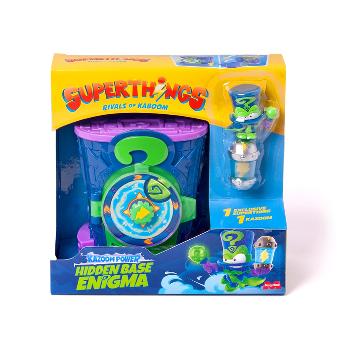 Jocuri, Jucarii si Seturi Creative - SUPERTHINGS Baza ascunsa Enigma, figurine