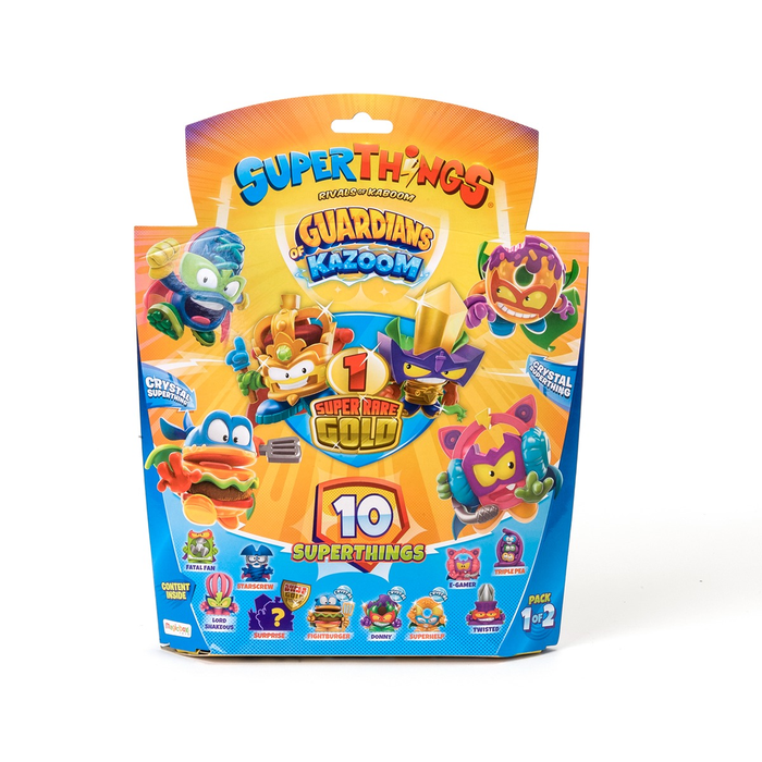 Jocuri, Jucarii si Seturi Creative - SUPERTHINGS Guardians of Kazoom Set 10 figurine, figurine
