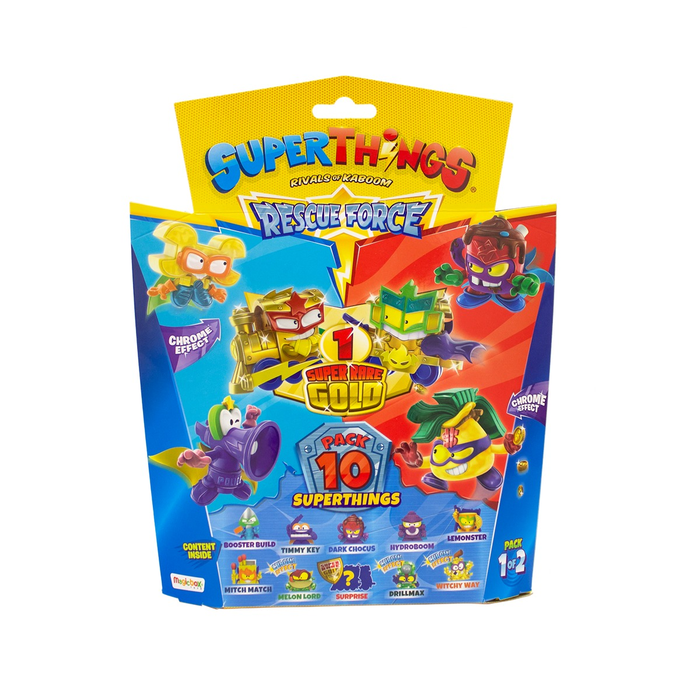 Jocuri, Jucarii si Seturi Creative - SUPERTHINGS RESCUE FORCE SET 10, figurine