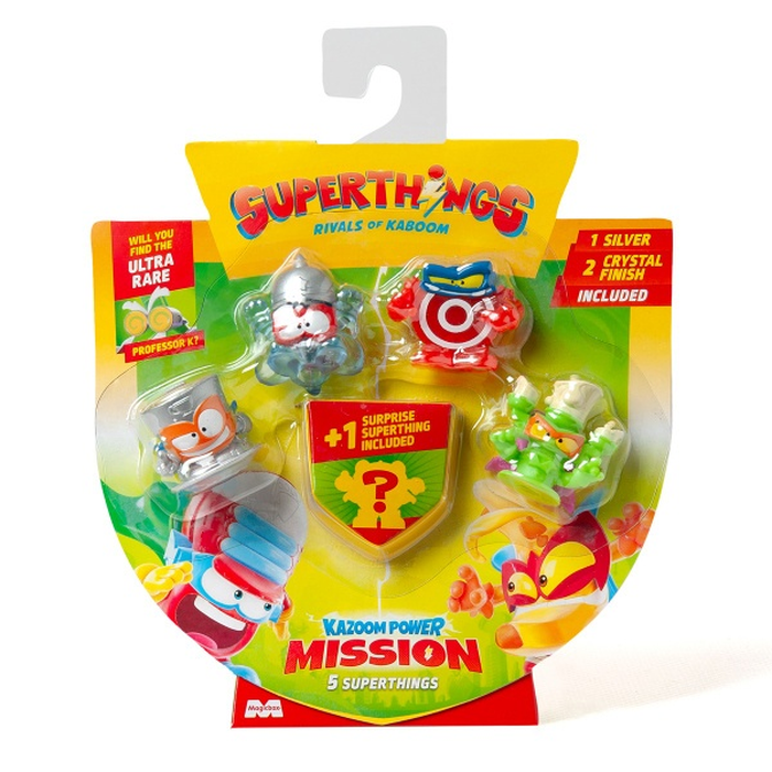 Jocuri, Jucarii si Seturi Creative - SUPERTHINGS Kazoom Power mission, figurine, 5 modele