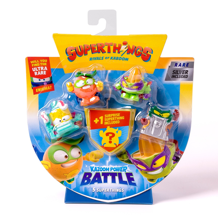 Jocuri, Jucarii si Seturi Creative - SUPERTHINGS Power Battle, Set de 5 figurine, figurine, diverse modele