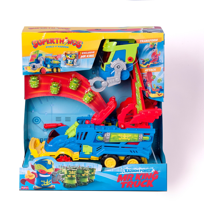 Jocuri, Jucarii si Seturi Creative - SUPERTHINGS Mr. King truck, vehicule, camion